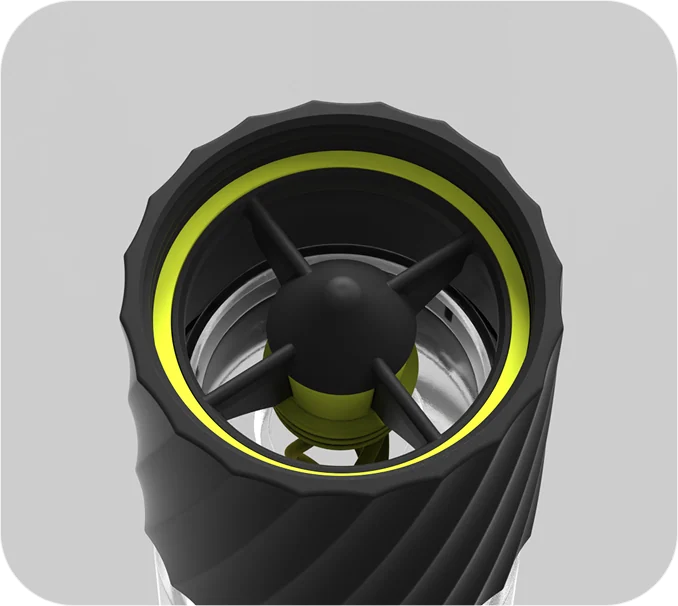 Looking into the twist-release base